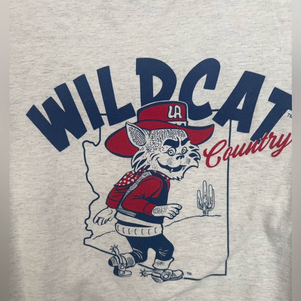 Homefield Vintage Arizona Wildcat Country T-Shirt Short Sleeve Crewneck Tee S - Picture 5 of 9